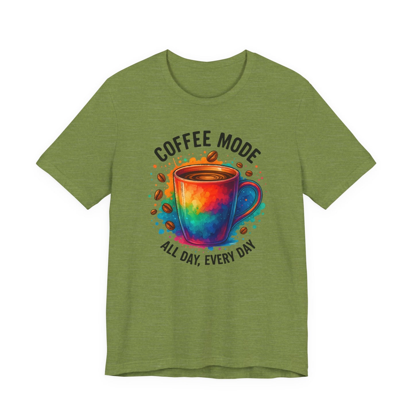 Coffee Lover's Unisex Tee | Fun Graphic Shirt for Coffee Enthusiasts, Gift for Coffee Lovers, Casual Wear, Everyday Comfort