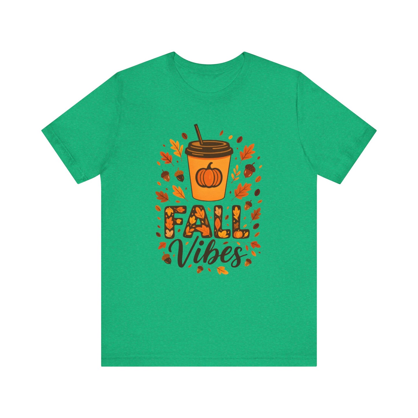 Autumn Coffee Lover Tee - Fall Vibes Unisex Shirt, Perfect for Cozy Days, Pumpkin Spice, Thanksgiving Gift, Seasonal Fashion, Casual Wear