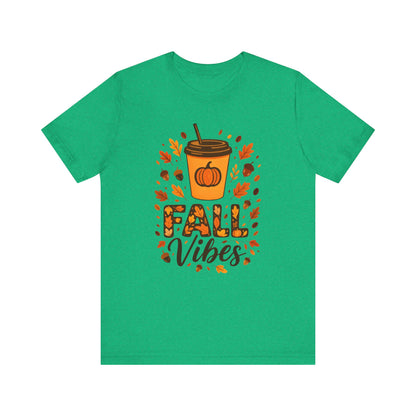 Autumn Coffee Lover Tee - Fall Vibes Unisex Shirt, Perfect for Cozy Days, Pumpkin Spice, Thanksgiving Gift, Seasonal Fashion, Casual Wear