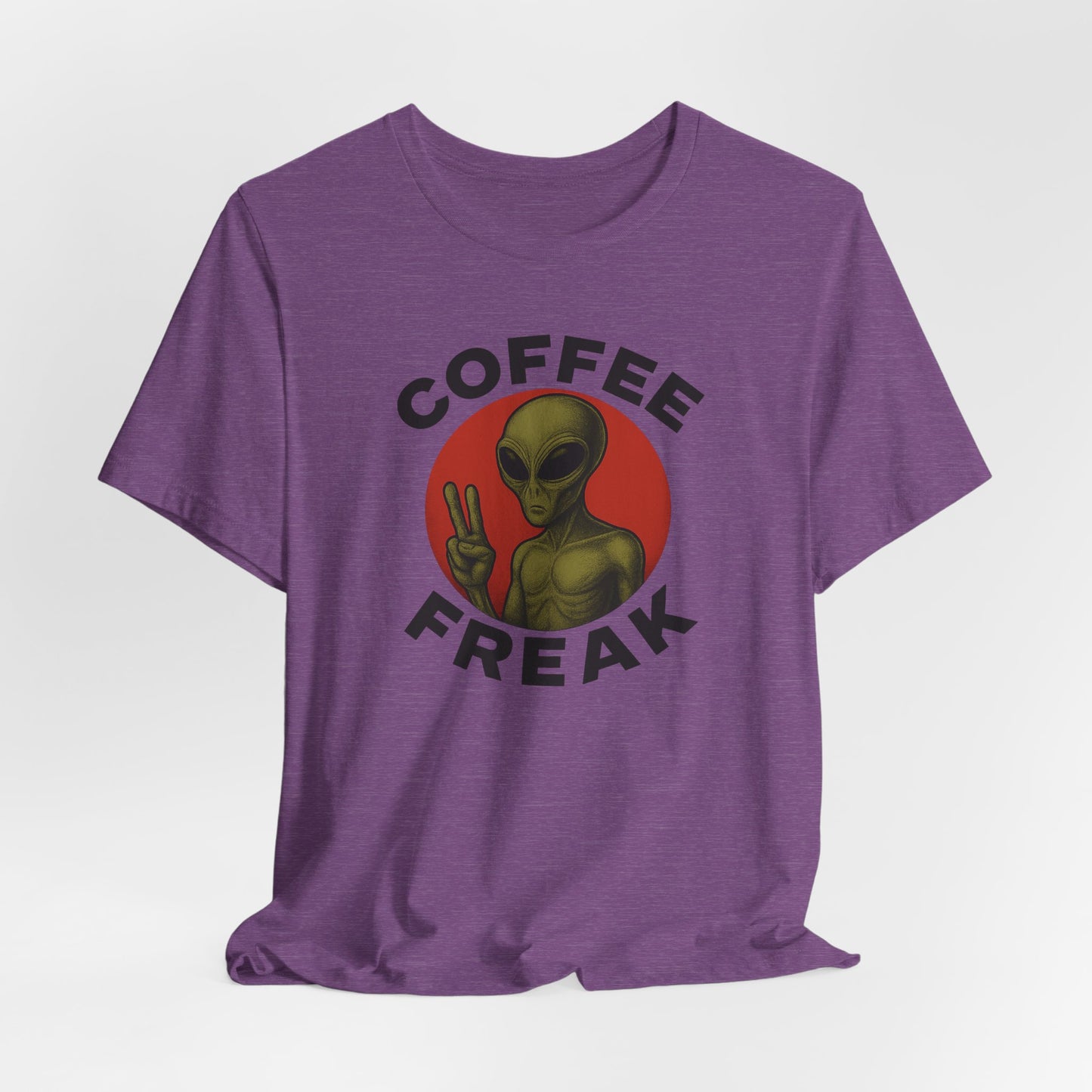 Coffee Freak Unisex Jersey Short Sleeve Tee, Cute Alien Tee, Funny Coffee Shirt for Coffee Lovers, Quirky Graphic Tee, Perfect for [...]