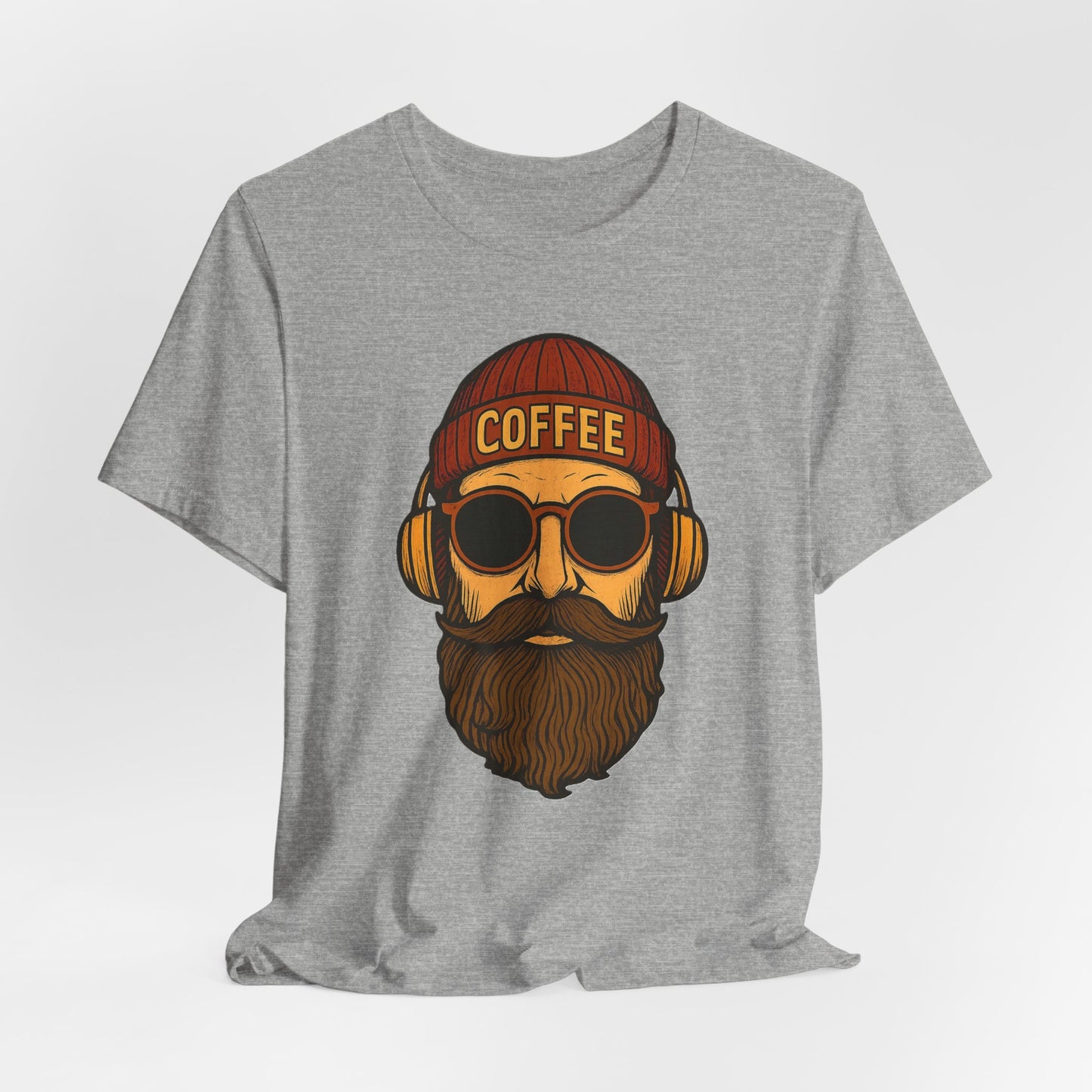 Coffee Lover's Unisex Tee - Perfect for Baristas, Father's Day, Casual Wear, Gifts, Coffee Shop Vibe, Hipster Style