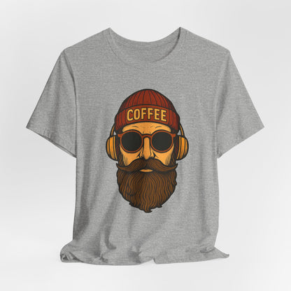 Coffee Lover's Unisex Tee - Perfect for Baristas, Father's Day, Casual Wear, Gifts, Coffee Shop Vibe, Hipster Style