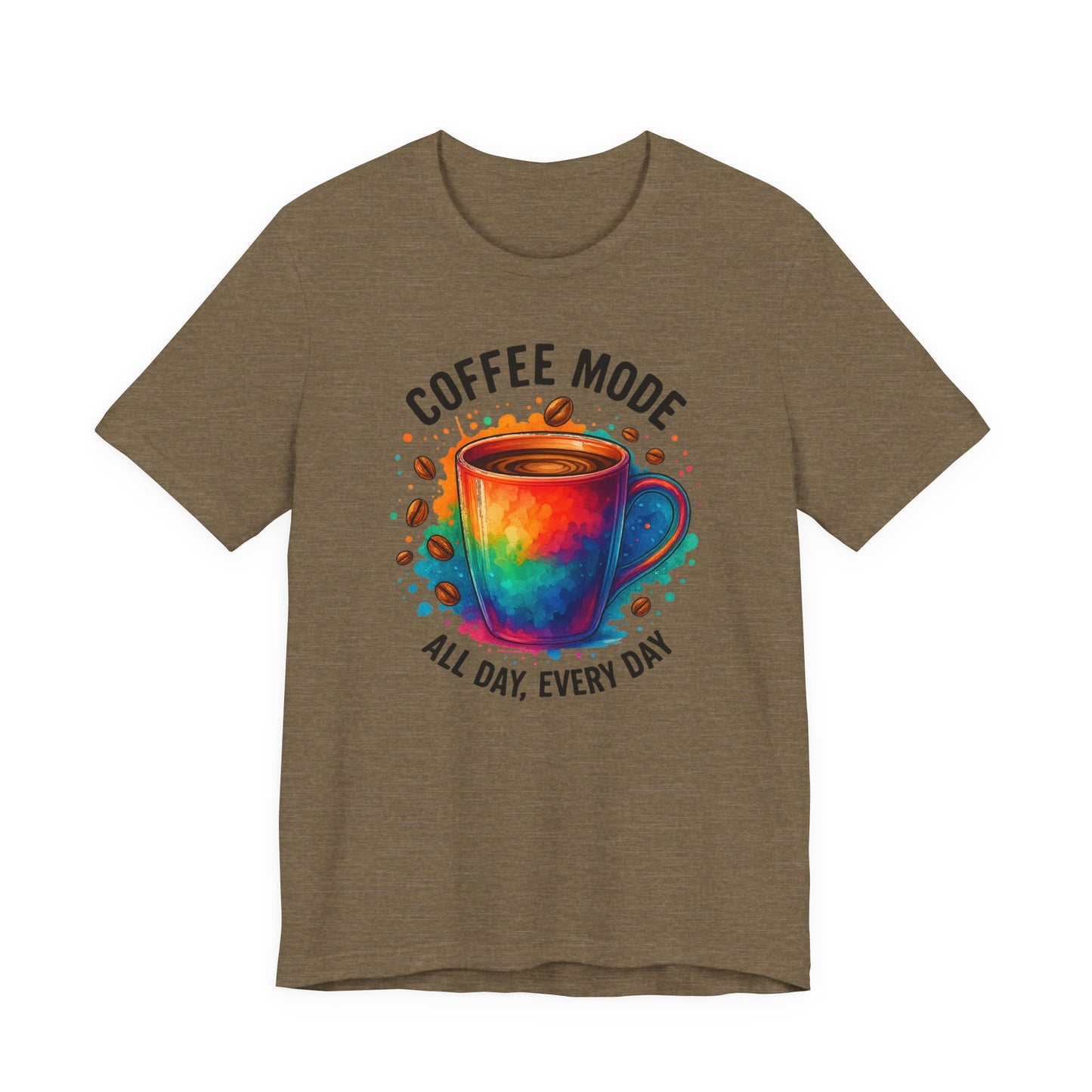 Coffee Lover's Unisex Tee | Fun Graphic Shirt for Coffee Enthusiasts, Gift for Coffee Lovers, Casual Wear, Everyday Comfort