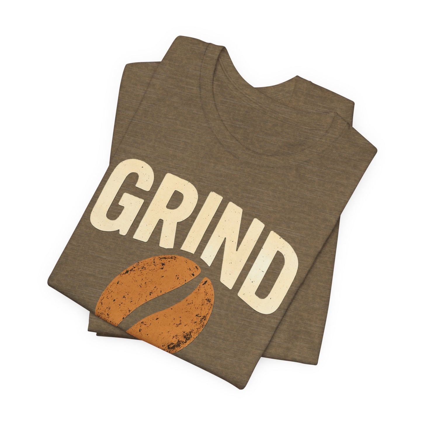 Coffee Lover's Grind Tee, Unisex Short Sleeve Shirt, Perfect Gift for Baristas, Casual Coffee Shop Style, Great for Birthdays, Coffee Days