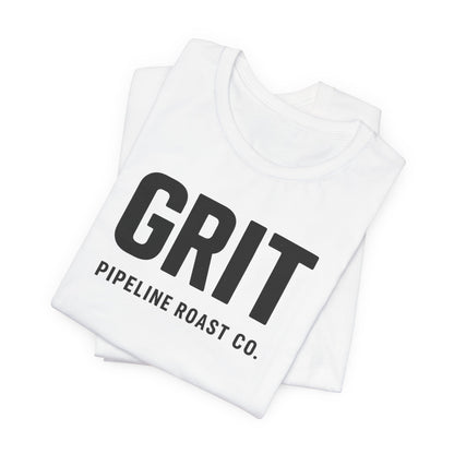 Bold Grit Tee for Coffee Lovers, Casual Unisex Shirt, Perfect Gift for Baristas, Coffee Enthusiasts, Motivational Apparel