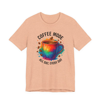 Coffee Lover's Unisex Tee | Fun Graphic Shirt for Coffee Enthusiasts, Gift for Coffee Lovers, Casual Wear, Everyday Comfort