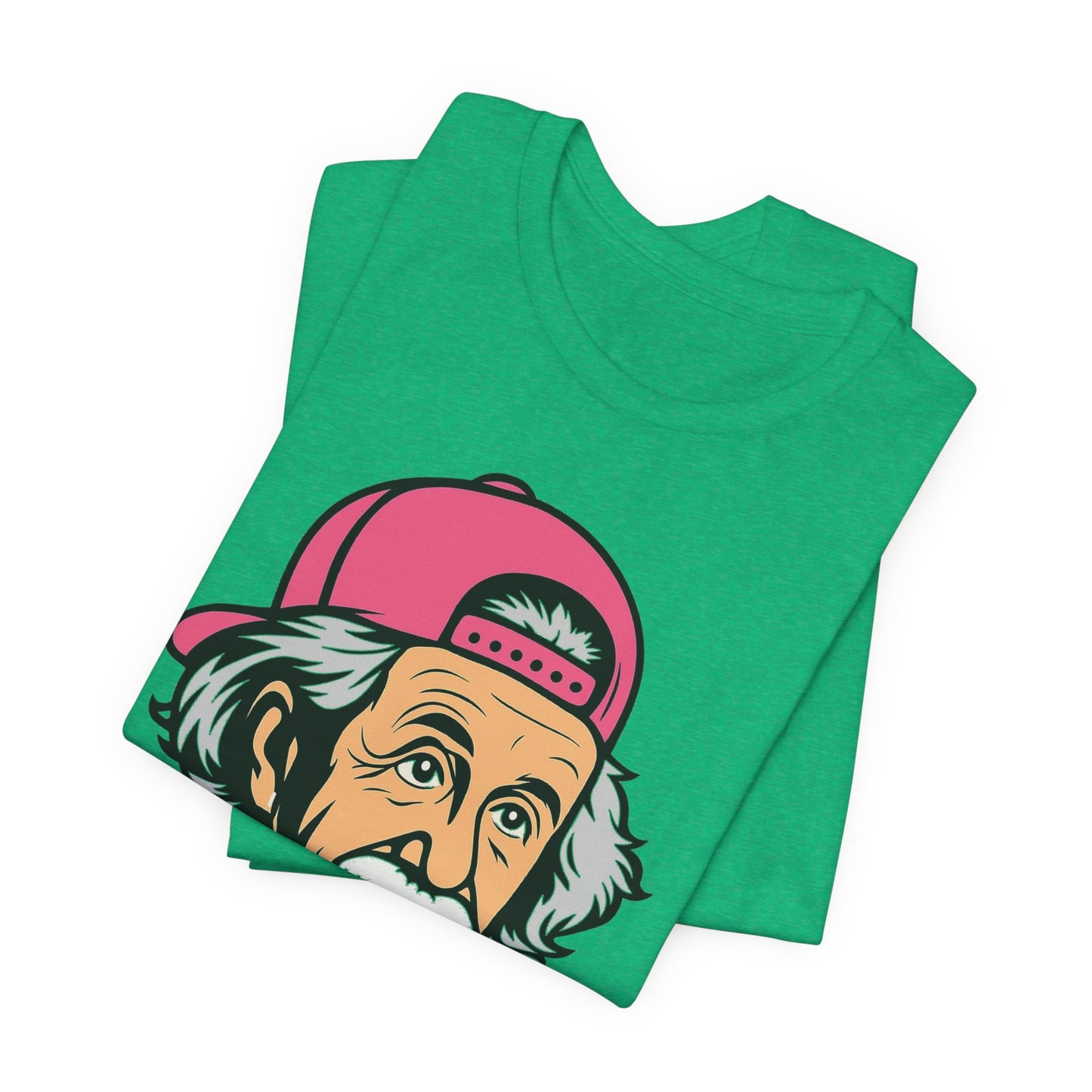 Funny Einstein Coffee Tee, Unisex Short Sleeve Shirt, Great for Coffee Lovers, Gift for Dad, Cute & Quirky Apparel