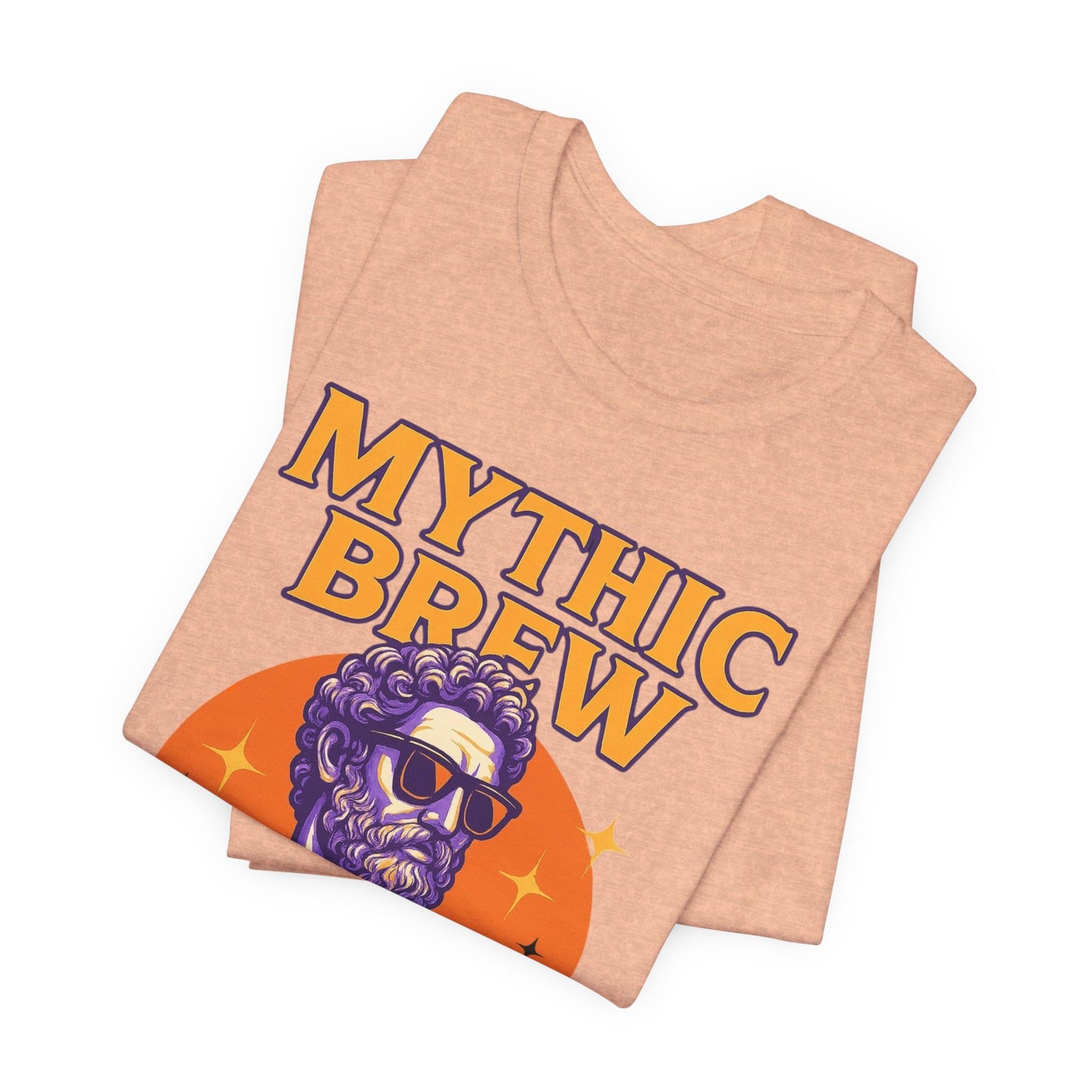 Mythic Brew Tee - Unisex Graphic T-Shirt, Coffee Lover Shirt, Gifts for Him, Vintage Style Tee, Casual Wear