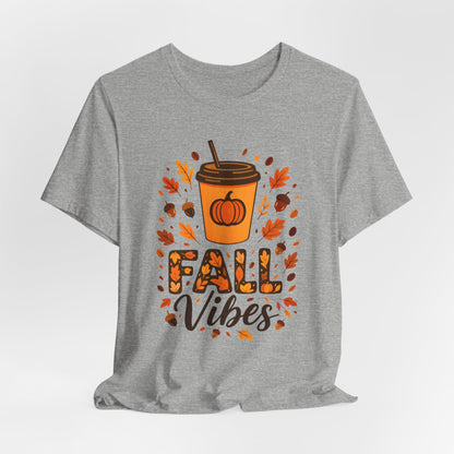 Autumn Coffee Lover Tee - Fall Vibes Unisex Shirt, Perfect for Cozy Days, Pumpkin Spice, Thanksgiving Gift, Seasonal Fashion, Casual Wear