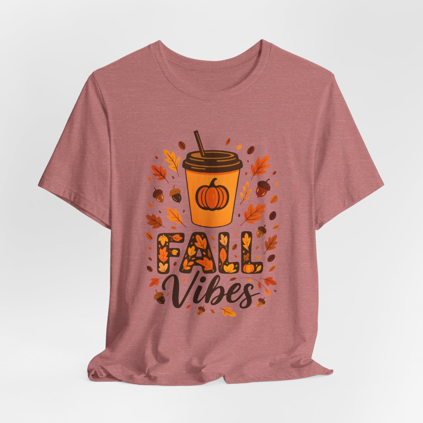 Autumn Coffee Lover Tee - Fall Vibes Unisex Shirt, Perfect for Cozy Days, Pumpkin Spice, Thanksgiving Gift, Seasonal Fashion, Casual Wear