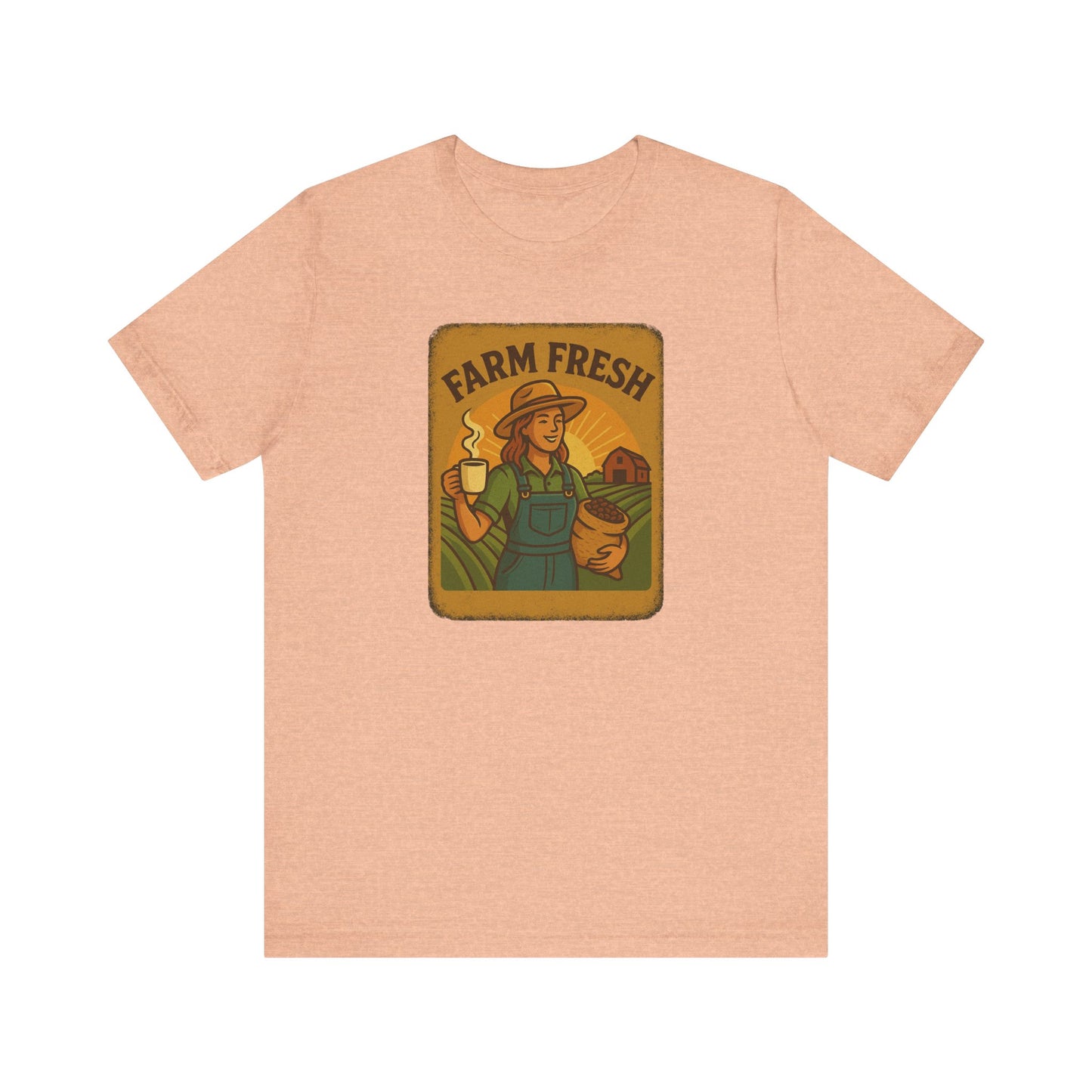 Farm Fresh Unisex Jersey Tee - Pipeline Roast Co.