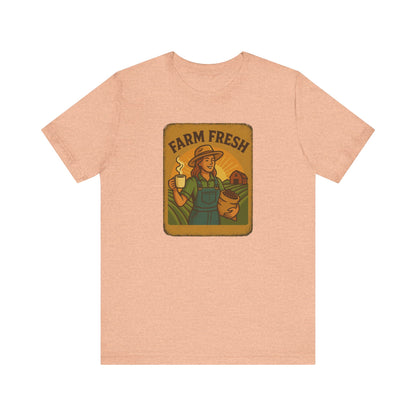 Farm Fresh Unisex Jersey Tee - Pipeline Roast Co.