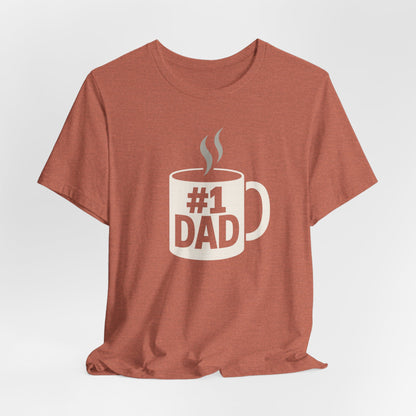 #1 Dad Coffee Tee – Pipeline Roast Co. | Perfect Gift for Hardworking Dads