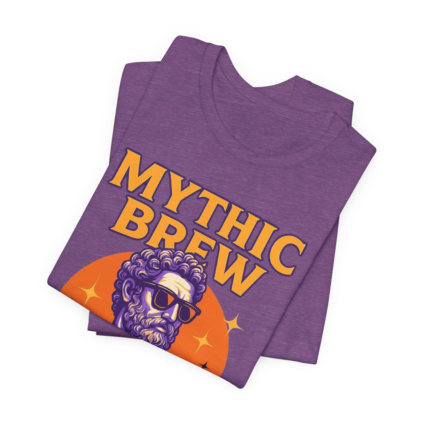 Mythic Brew Tee - Unisex Graphic T-Shirt, Coffee Lover Shirt, Gifts for Him, Vintage Style Tee, Casual Wear