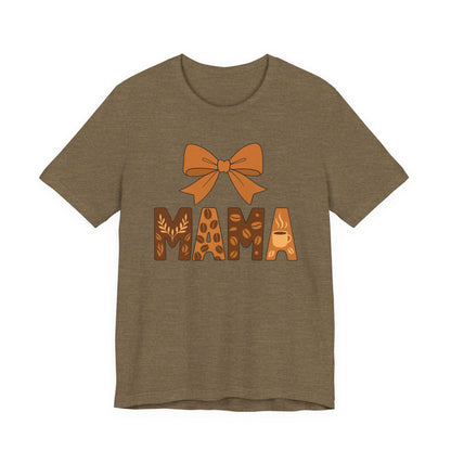 Mama Bow Tee - Cute Mother's Day Gift, Casual Everyday Wear, Family Matching Outfit, Birthday Celebration Top, Gift for Moms