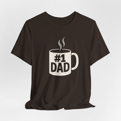 #1 Dad Coffee Tee – Pipeline Roast Co. | Perfect Gift for Hardworking Dads