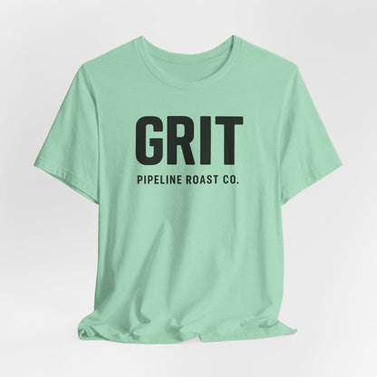 Bold Grit Tee for Coffee Lovers, Casual Unisex Shirt, Perfect Gift for Baristas, Coffee Enthusiasts, Motivational Apparel