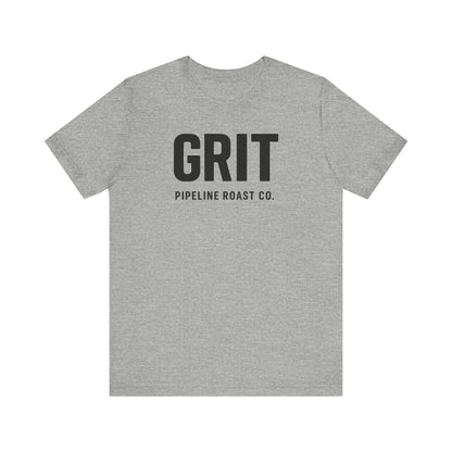 Bold Grit Tee for Coffee Lovers, Casual Unisex Shirt, Perfect Gift for Baristas, Coffee Enthusiasts, Motivational Apparel