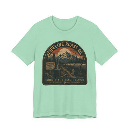 Pipeline Roast Co. Graphic Tee — National Park Style Coffee Shirt