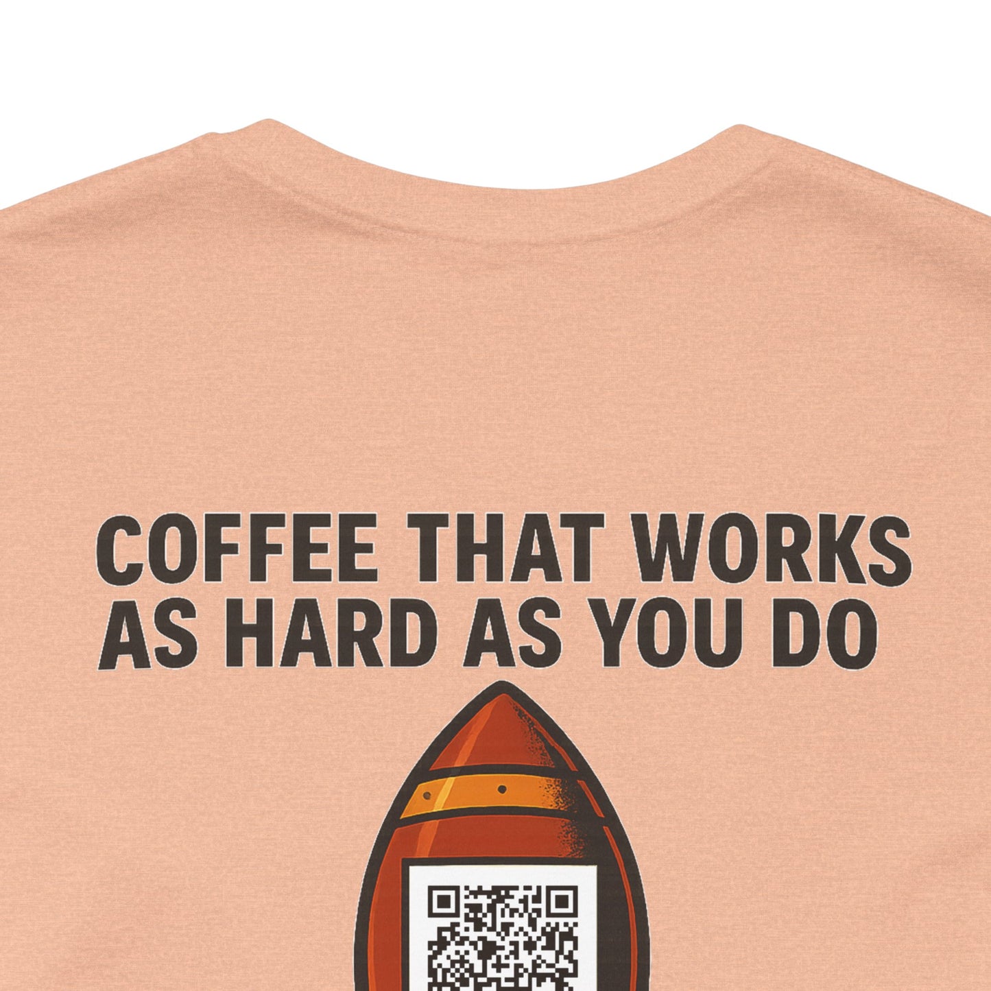 Coffee-Focused Promotional Rocket Tee, Motivational Shirt, Gift for Coffee Lovers, Fun Relaxed T-Shirt, Everyday Casual Wear