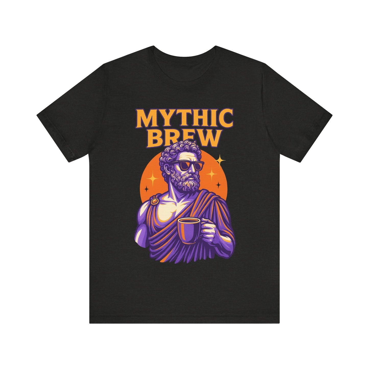 Mythic Brew Tee - Unisex Graphic T-Shirt, Coffee Lover Shirt, Gifts for Him, Vintage Style Tee, Casual Wear