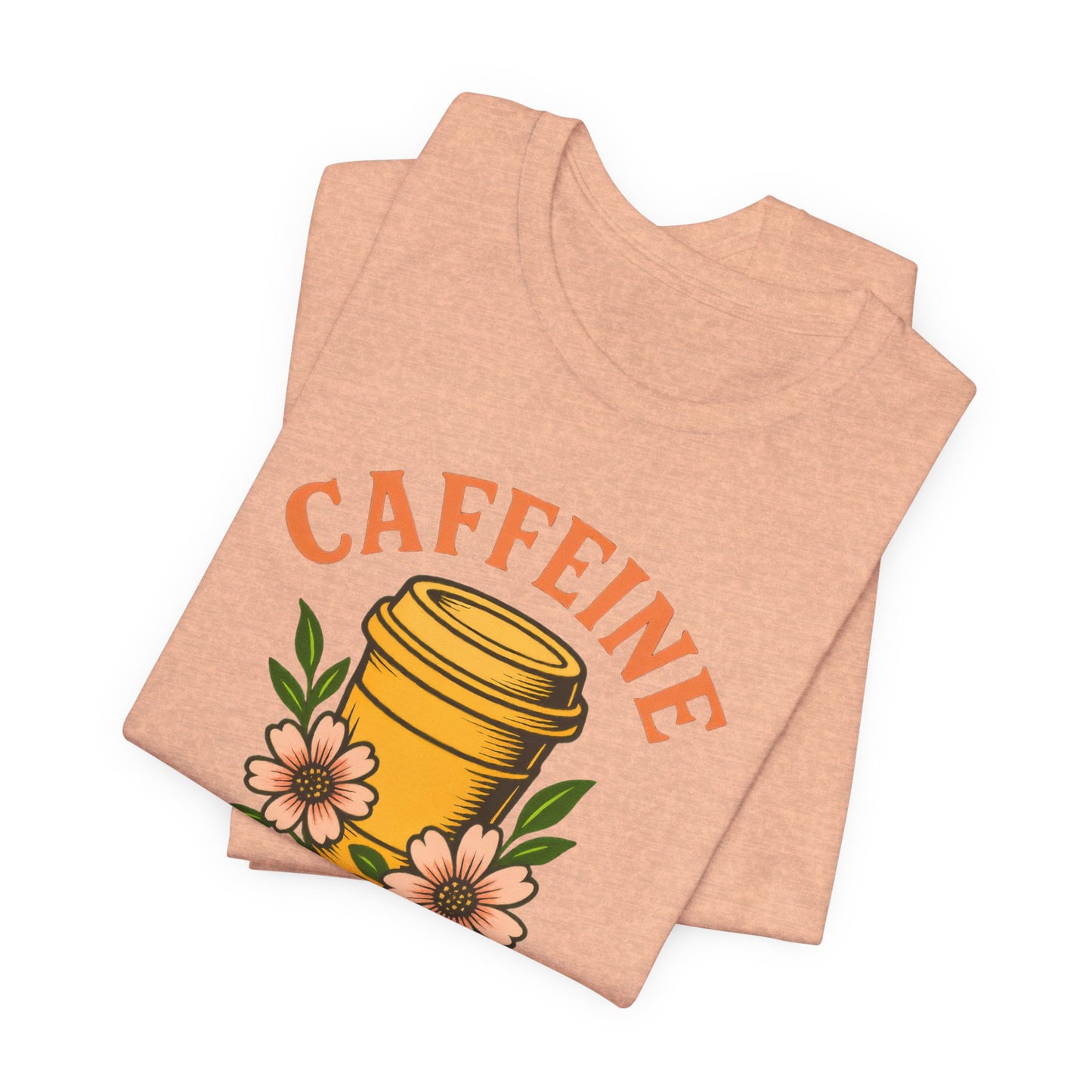 Caffeine Queen Tee - Perfect for Coffee Lovers, Casual Wear, Gifts, Birthdays or Coffee-Themed Events, Fun and Stylish!