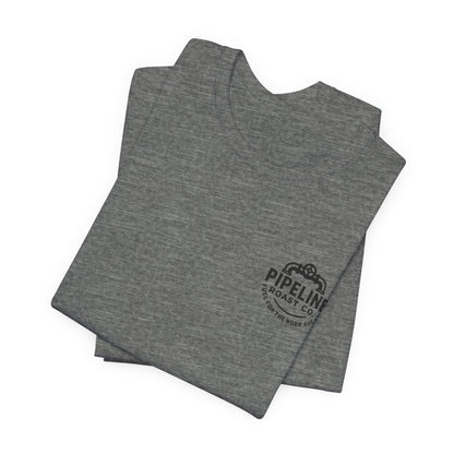 Pipeline Roast Co. Branded Classic Unisex Jersey Short Sleeve Tee - Soft, Breathable Cotton | Bella+Canvas
