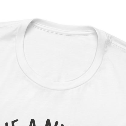 Cute Coffee Motivational Tee, Unisex Jersey T-Shirt for Coffee Lovers, Gift for Friends, Casual Wear, Perfect for Holidays