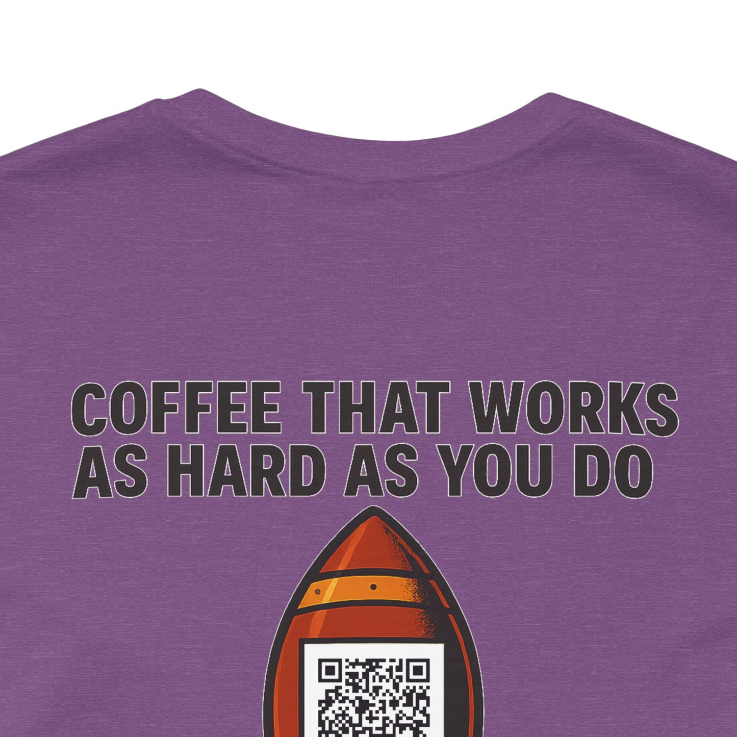 Coffee-Focused Promotional Rocket Tee, Motivational Shirt, Gift for Coffee Lovers, Fun Relaxed T-Shirt, Everyday Casual Wear