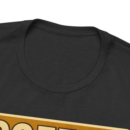 Coal Miner Coffee T-Shirt – Funny Hardworking Mining Graphic Tee, Blue Collar Work Shirt, Gift for Coal Miners and Coffee Lovers, Unisex Bella+Canvas Tee