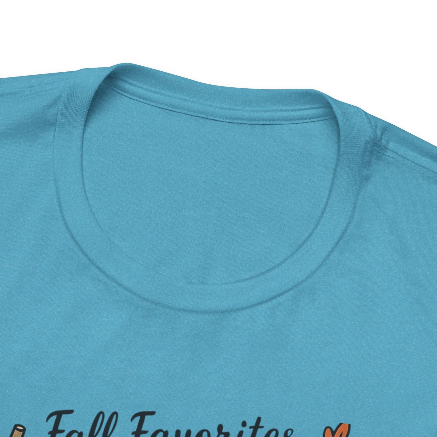 Cozy Fall Favorites Tee | Autumn Shirt, Pumpkin Coffee Top, Unisex Fall T-Shirt, Gift for Coffee Lovers, Seasonal Apparel