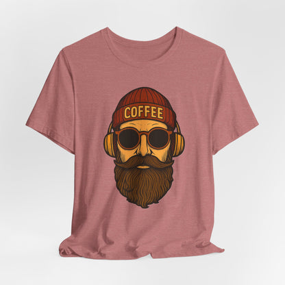 Coffee Lover's Unisex Tee - Perfect for Baristas, Father's Day, Casual Wear, Gifts, Coffee Shop Vibe, Hipster Style