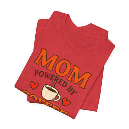 Coffee-Loving Mom Tee, Mother's Day Gift, Chaos Tee, Gift for Mom, Fun T-Shirt, Coffee Lover Apparel