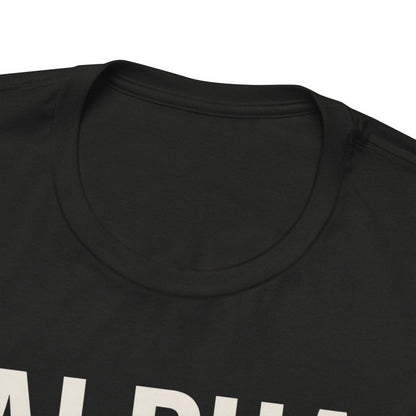 Alpha Fuel Unisex Tee, Coffee Lover T-Shirt, Gift for Baristas, Dog and Cat Owners Gift, Casual Everyday Wear