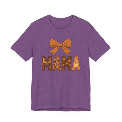 Mama Bow Tee - Cute Mother's Day Gift, Casual Everyday Wear, Family Matching Outfit, Birthday Celebration Top, Gift for Moms