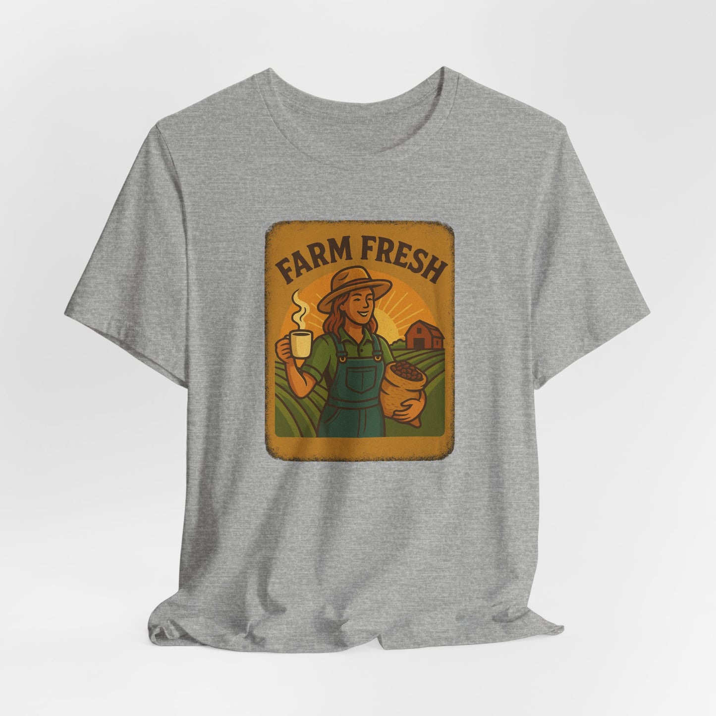 Farm Fresh Unisex Jersey Tee - Pipeline Roast Co.
