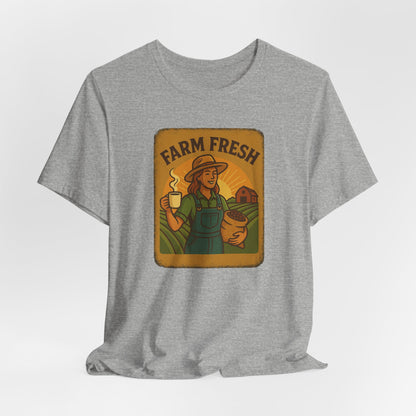 Farm Fresh Unisex Jersey Tee - Pipeline Roast Co.