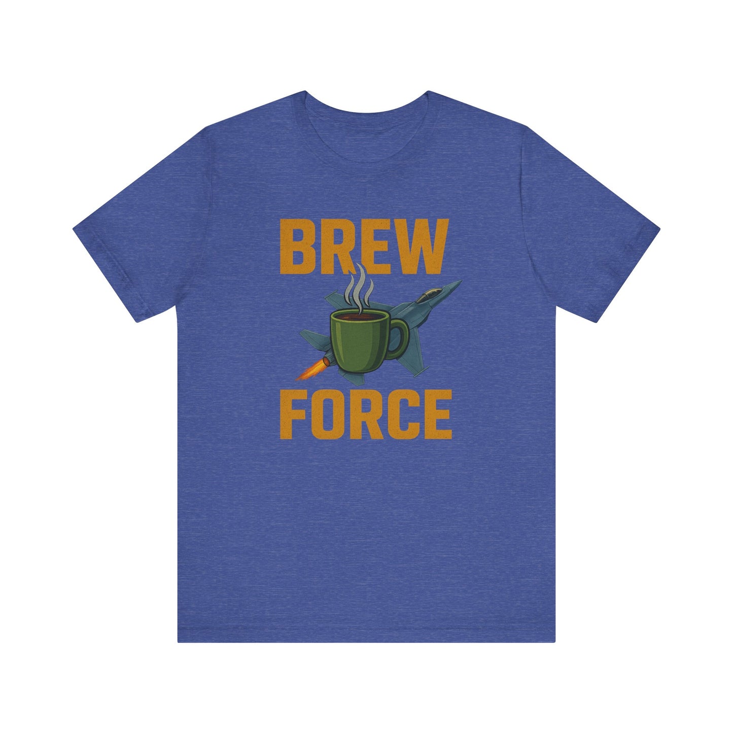 Brew Force Coffee Tee, Unisex Coffee Lover's T-Shirt, Gifts for Baristas, Father’s Day Gift, Coffee Enthusiast Apparel