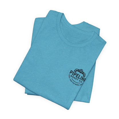 Pipeline Roast Co. Branded Classic Unisex Jersey Short Sleeve Tee - Soft, Breathable Cotton | Bella+Canvas