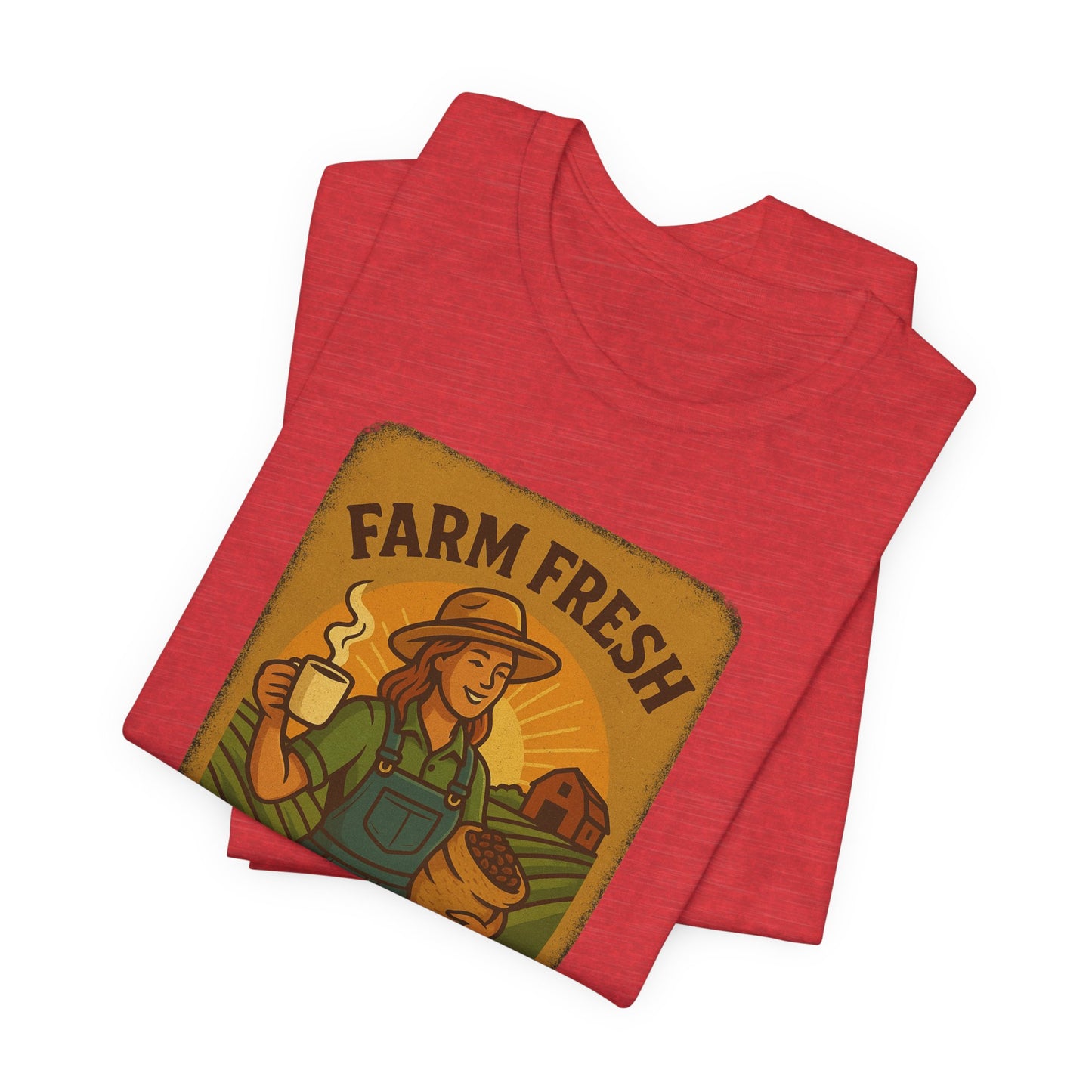 Farm Fresh Unisex Jersey Tee - Pipeline Roast Co.