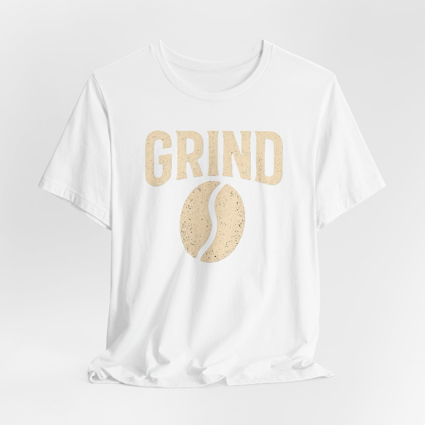 Unisex Coffee Grind Tee - Motivational Workout Shirt, Perfect for Coffee Lovers, Gym Enthusiasts, Gift for Coffee Lovers, Casual Wear