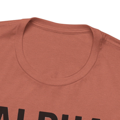 Alpha Fuel Unisex Tee, Coffee Lover T-Shirt, Gift for Baristas, Dog and Cat Owners Gift, Casual Everyday Wear