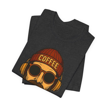 Coffee Lover's Unisex Tee - Perfect for Baristas, Father's Day, Casual Wear, Gifts, Coffee Shop Vibe, Hipster Style