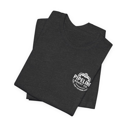 Pipeline Roast Co. Branded Classic Unisex Jersey Short Sleeve Tee - Soft, Breathable Cotton | Bella+Canvas