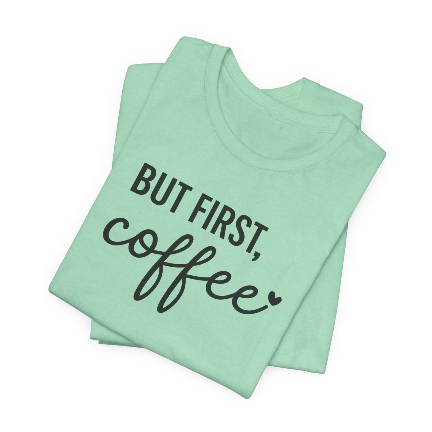 Coffee Lover Tee, Casual Unisex Tee, Gift for Coffee Lovers, Fun Graphic Tee, Daily Wear, Birthday Gift