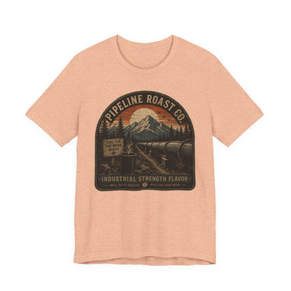 Pipeline Roast Co. Graphic Tee — National Park Style Coffee Shirt