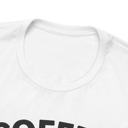 Coffee Lover’s Unisex Tee | Cute Cow Design | Perfect for Casual Gatherings, Birthdays, Coffee Lovers, Gifts