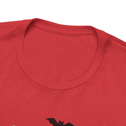 Halloween Ghost Graphic Tee, Spooky T-Shirt, Unisex Short Sleeve Shirt, Fall Fashion, Pumpkin Mug Design