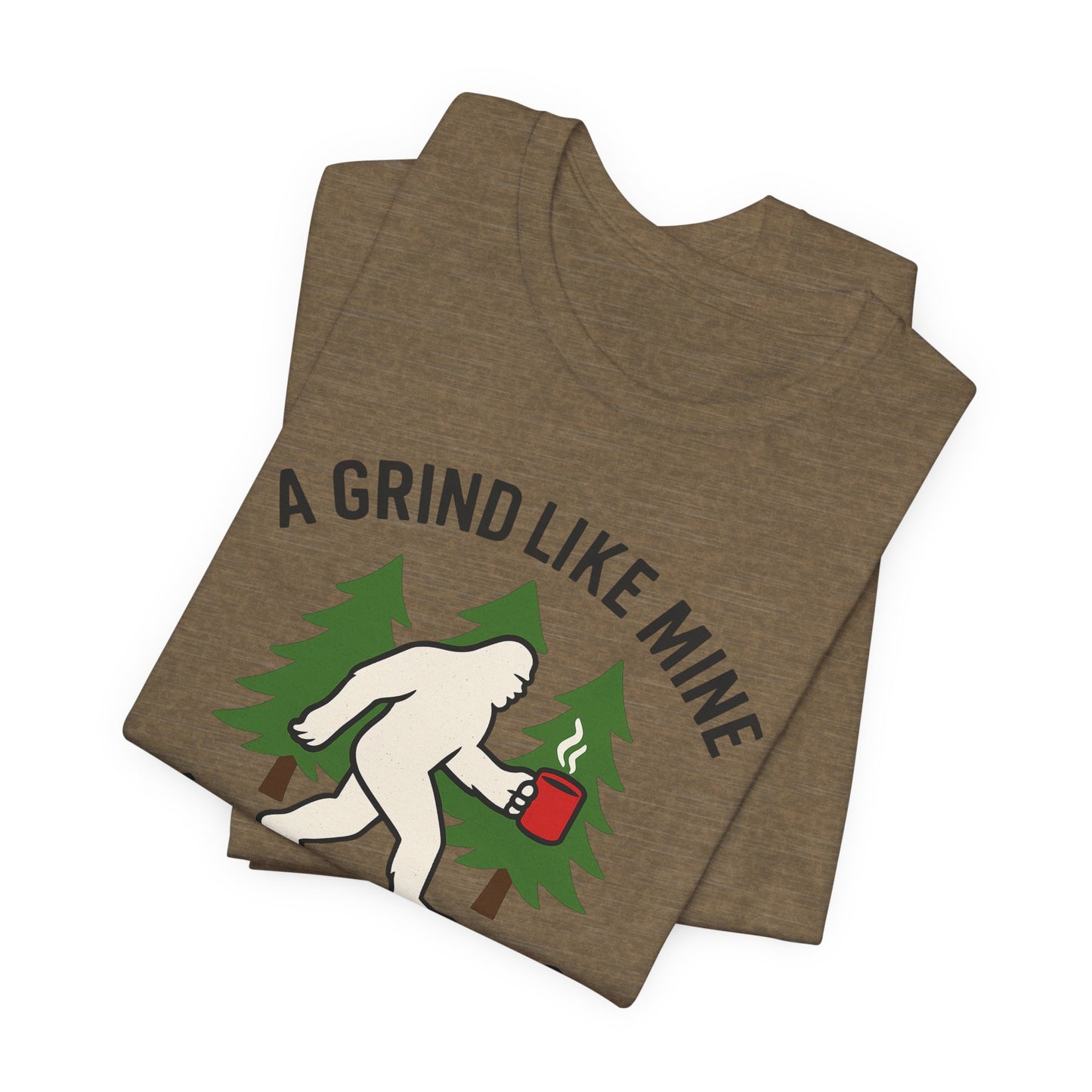 Yeti Grind Tee - Adventure Spirit Shirt, Outdoor Lover Tee, Gift for Nature Enthusiasts, Cool Casual T-Shirt, Perfect for Hiking