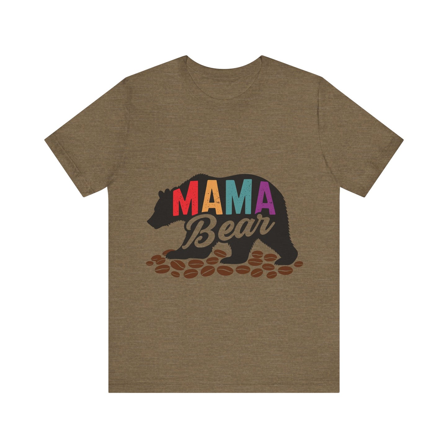Mama Bear Coffee Tee – Cute and Strong Shirt for Coffee-Loving Moms